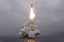 КНДР провела испытания тактических управляемых ракет