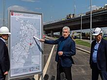 Собянин: Работы на южном участке МСД будут завершены в этом году