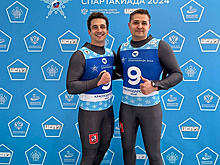 Богданов и Прохоров победили в санях-двойках на Спартакиаде-2024