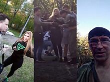 В челябинском парке зоозащитники и хозяин волка подрались