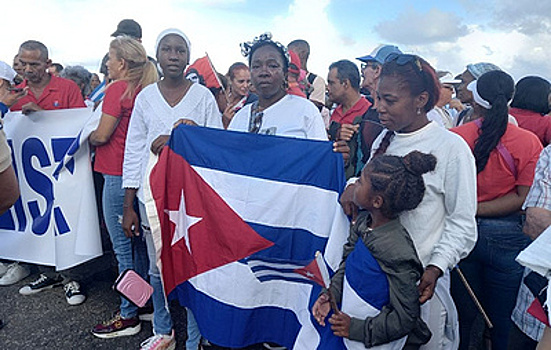 В Гаване прошла акция протеста против блокады США
