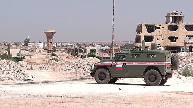 Российские военные организовали коридор для сдачи боевиков в Дераа в Сирии