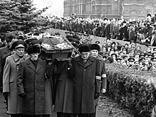 Как хоронили Леонида Брежнева