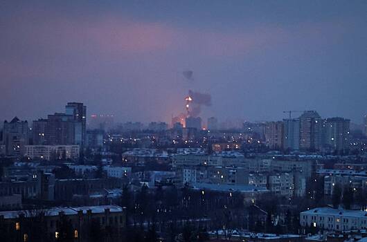 В Киеве сообщили о третьей за 20 минут серии взрывов