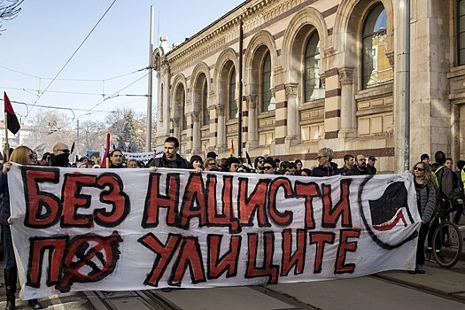 Полиция в Болгарии пресекла проведение шествия неонацистов