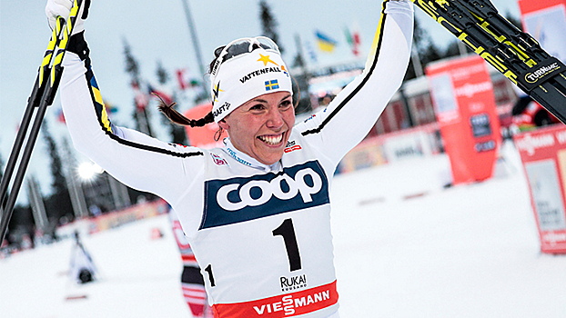 Калла выиграла скиатлон на этапе КМ в Лиллехаммере, Непряева — девятая