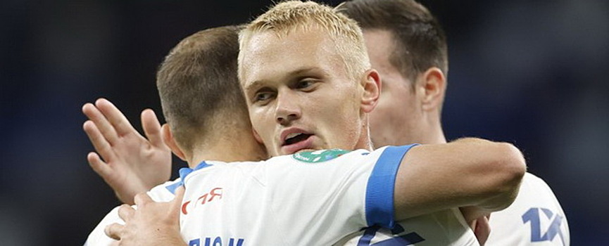 ФК «Динамо» вышел на третье место в РПЛ