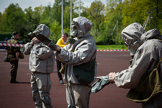 В столице прошли соревнования среди нештатных формирований, реагирующих на чрезвычайные ситуации