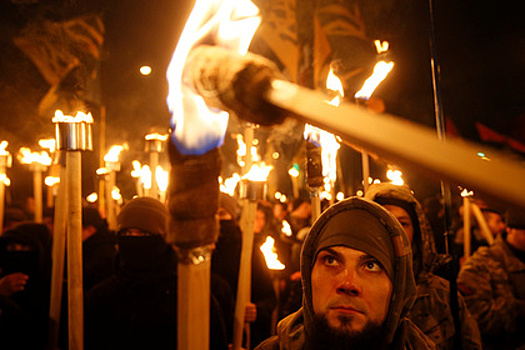Тысяча бандеровцев приняла участие в шествии в Киеве