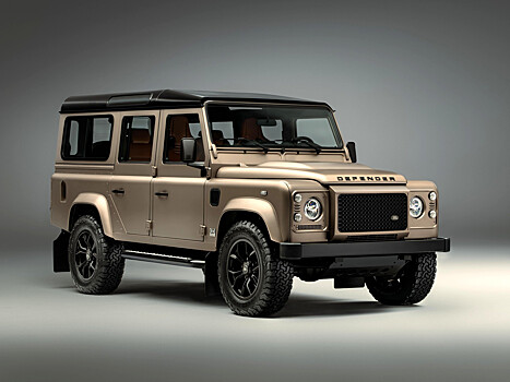 Классический Defender V8 слегка обновлен и получил эффектную отделку