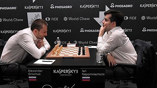 Непомнящий и Грищук сыграли вничью в первой партии финала Гран-при ФИДЕ в Москве