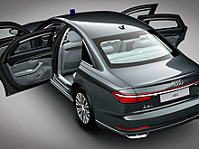 Audi привезла в Россию бронированный A8 L Security