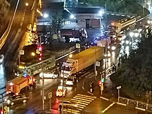 Завал из девяти машин: массовое ДТП в Новосибирске