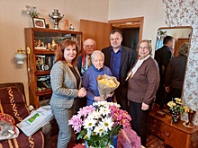 Жительница Лианозова отметила 100-летний юбилей