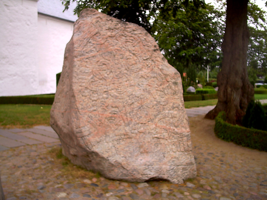 Рунические камни, Дания, Дания