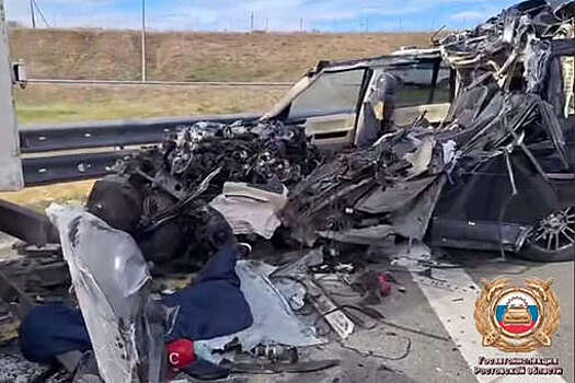 Крупное ДТП произошло на трассе М4 «Дон» в Ростовской области