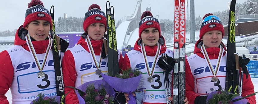 Лыжник из Удмуртии в составе команды России занял второе место на чемпионате мира