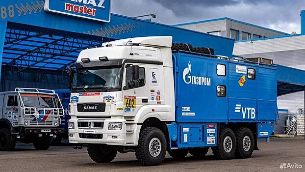 «КАМАЗ-мастер» продаёт передвижной штаб за 65 000 000 рублей