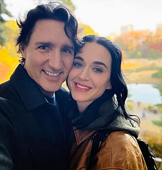 Певица Кэти Перри снялась в объятиях Джастина Трюдо в Токио