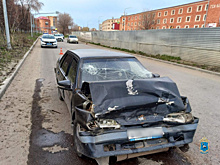 В Самарской области в ДТП пострадали водитель и пассажир мотоцикла