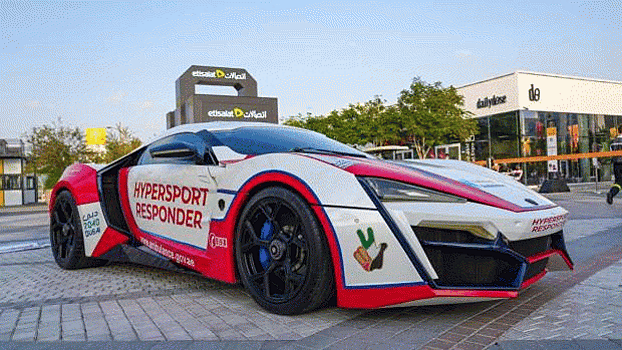 Скорая помощь станет еще быстрее с Lykan HyperSport