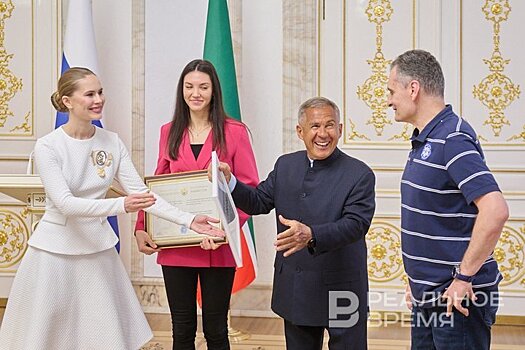 Рустам Минниханов: "Вы показали командный дух. Всем аплодисменты!"