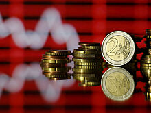 Курс евро превысил 77 рублей впервые с ноября