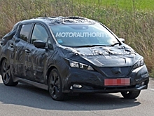 Nissan готовит второе поколение электрохэтчбека Leaf