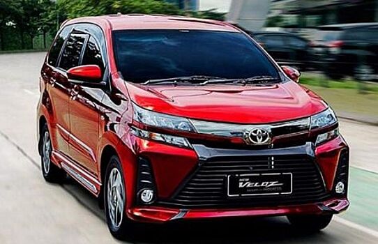 Обновленная Toyota Avanza стала бестселлером в Индонезии и Таиланде