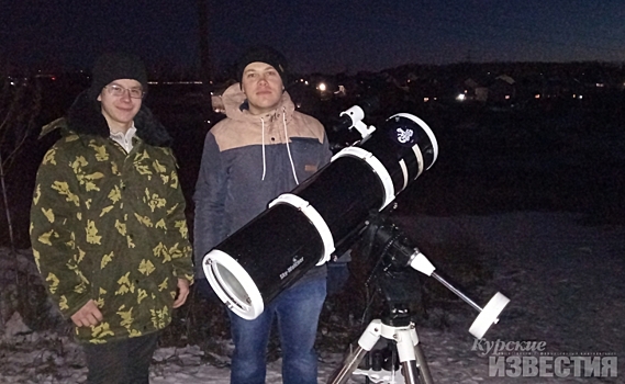 Уроки тротуарной астрономии в Курске