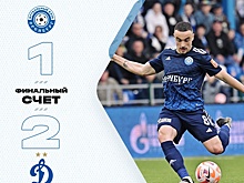 ФК «Оренбург» уступил столичному «Динамо»