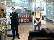 Компанию "Cisco" посетили измайловские школьники