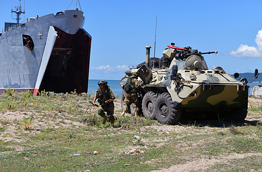 Российская военная база в Абхазии поднята по тревоге