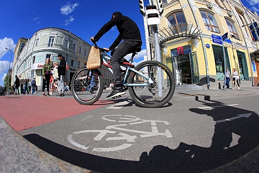 К лету в Москве проложат 89 километров новых велополос