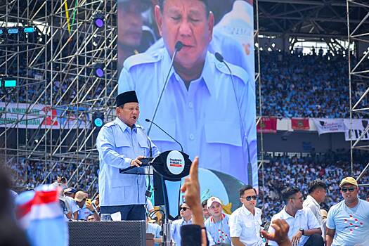Стало известно о предварительных итогах президентских выборов в Индонезии