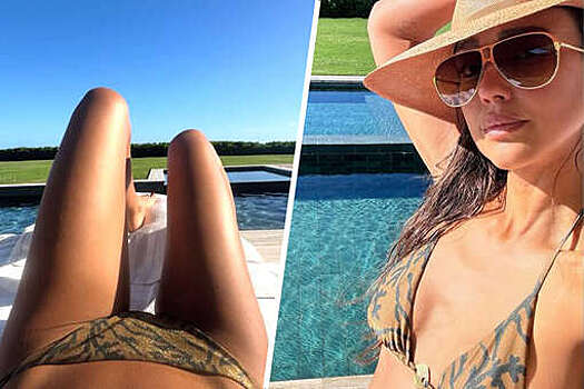 Актриса Джессика Альба снялась в бикини на отдыхе