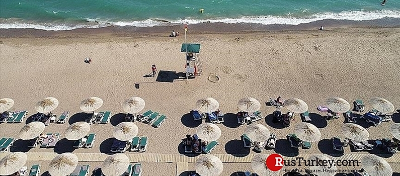 Еще 4 пляжа в Турции получили "Голубой флаг"