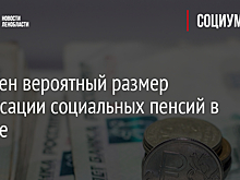 Озвучен вероятный размер индексации социальных пенсий в апреле