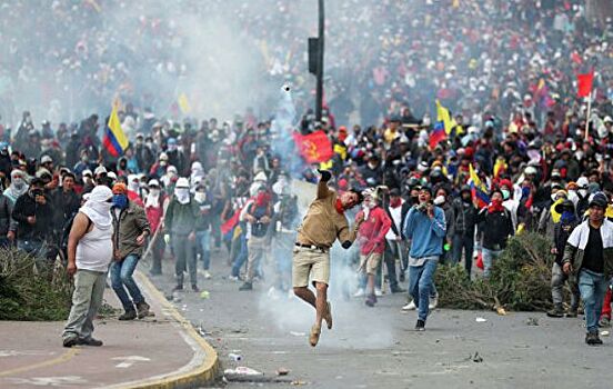 Протестующие отвергли предложение властей Эквадора