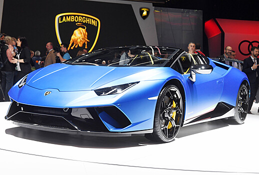 Lamborghini Huracan Performante Spyder представлен в  Женеве