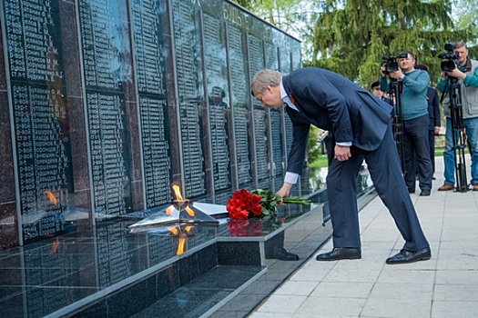В Ульяновской области открыли памятник Советскому Солдату