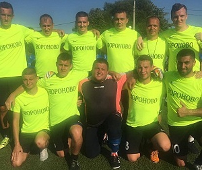 Команда СК Вороново вышла в полуфинал соревнований по футболу