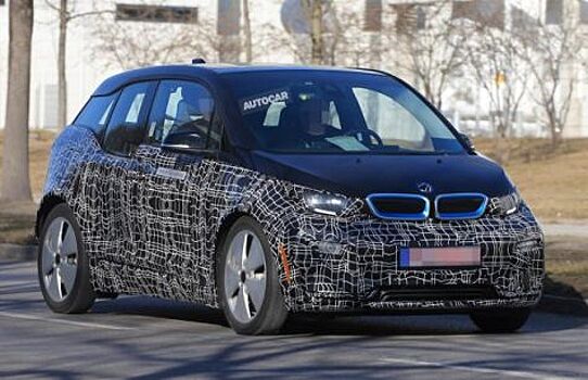 BMW осенью представит обновлённый электрокар I3