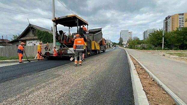 Дорога на Крупской готовится к сдаче