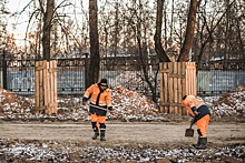 Треть работ по благоустройству парка «Швейцария» завершится до конца года