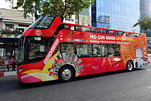 Двухэтажные автобусы в Хошимине заработали