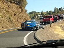Первый Chevrolet Corvette нового поколения разбили в ДТП