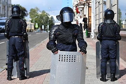 В белорусской милиции рассказали о трудностях работы во время протестов