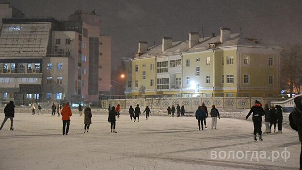 Учащиеся Вологды бесплатно покатаются на коньках в спортивную студенческую ночь
