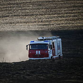 Оборудование нефтегазовой компании загорелось после удара ВСУ по югу России